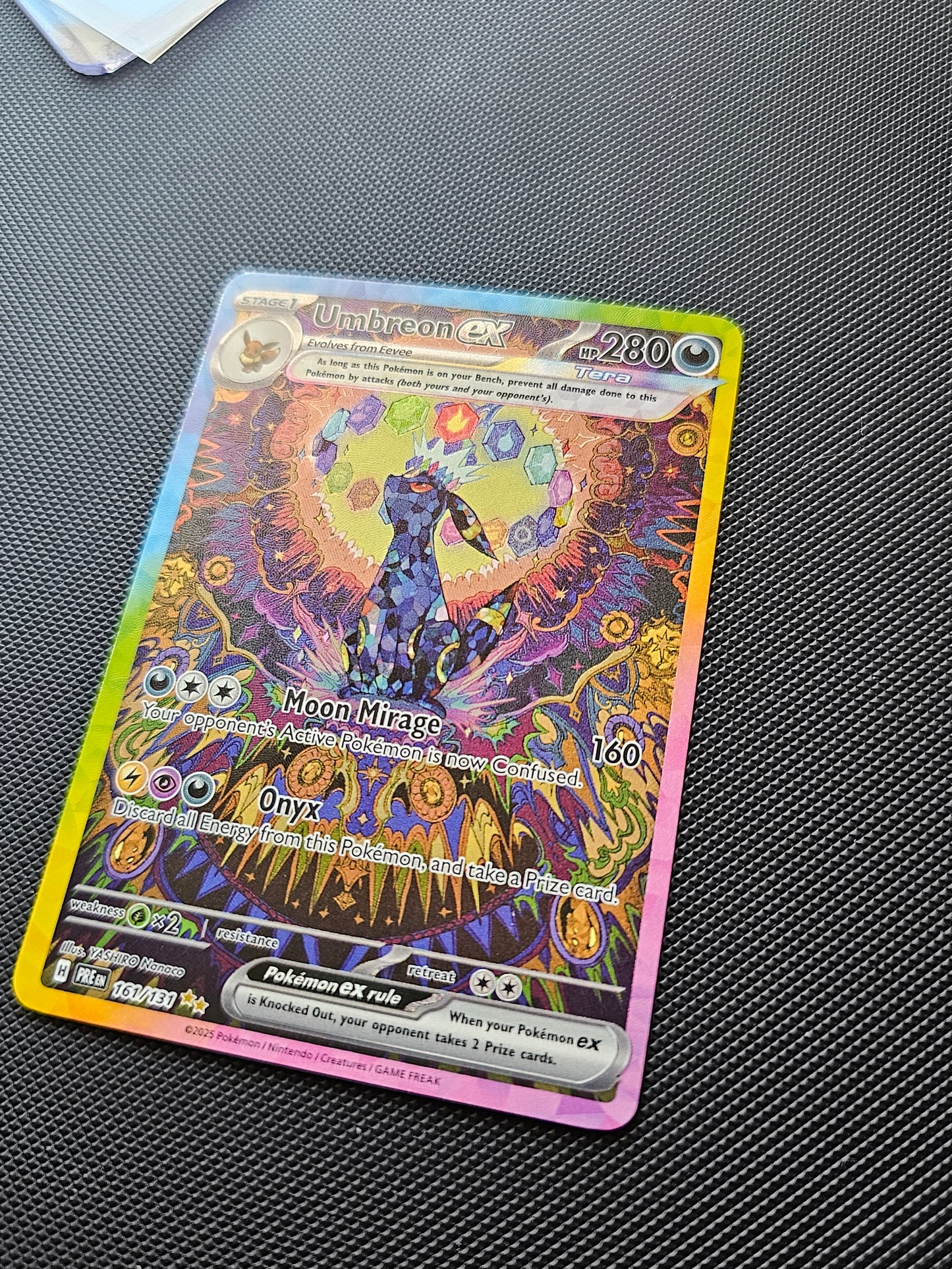 Pokemon Umbreon ex 131/161 special illustrations